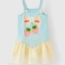 Rabity baby girl strawberry strapless dress 954,900