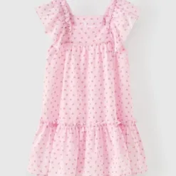 Rabity girls' short-sleeved rough dress 950.075