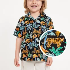 Set of shirts and shorts for boys