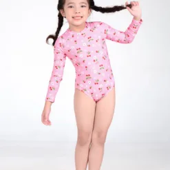 Sweet Cherry one-piece girls swimsuit